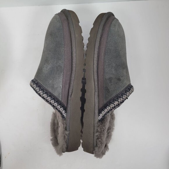 UGG Tasman Men's Dark Gray Slip-On Slippers S/N 1103900 US Size 11 - Picture 6 of 9